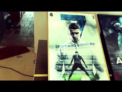 Tranh treo tường cầu thủ bóng đá THE FIVE PLUS