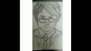 harry potter çizimi tüm ayrıntıları kanalımda!how to draw harry potter #drawing 