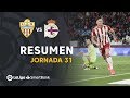 Resumen de UD Almería vs RC Deportivo (4-0)
