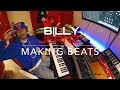 BILLY JEANZ Making a Dark Trap Beat with ☆UPHORIA VST☆ From AngelicVibes on Maschine Mk3