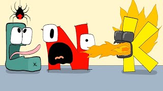 Alphabet Lore Mukbang But Dumb Ways To Die Compilation Cartoon Animation Meme