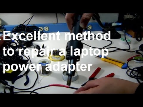 Laptop Charger Repair, How To Open The Case | How To Make &amp; Do ...