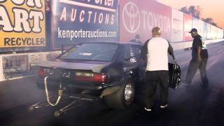 Ford Mustang Running at Irwindale