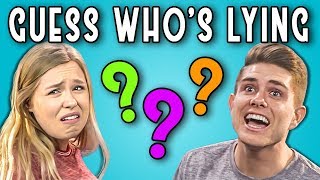 CAN YOU GUESS WHO'S LYING? | Poker Face #2 (REACT) CAN YOU GUESS WHO'S LYING? | Poker Face #2 (REACT)