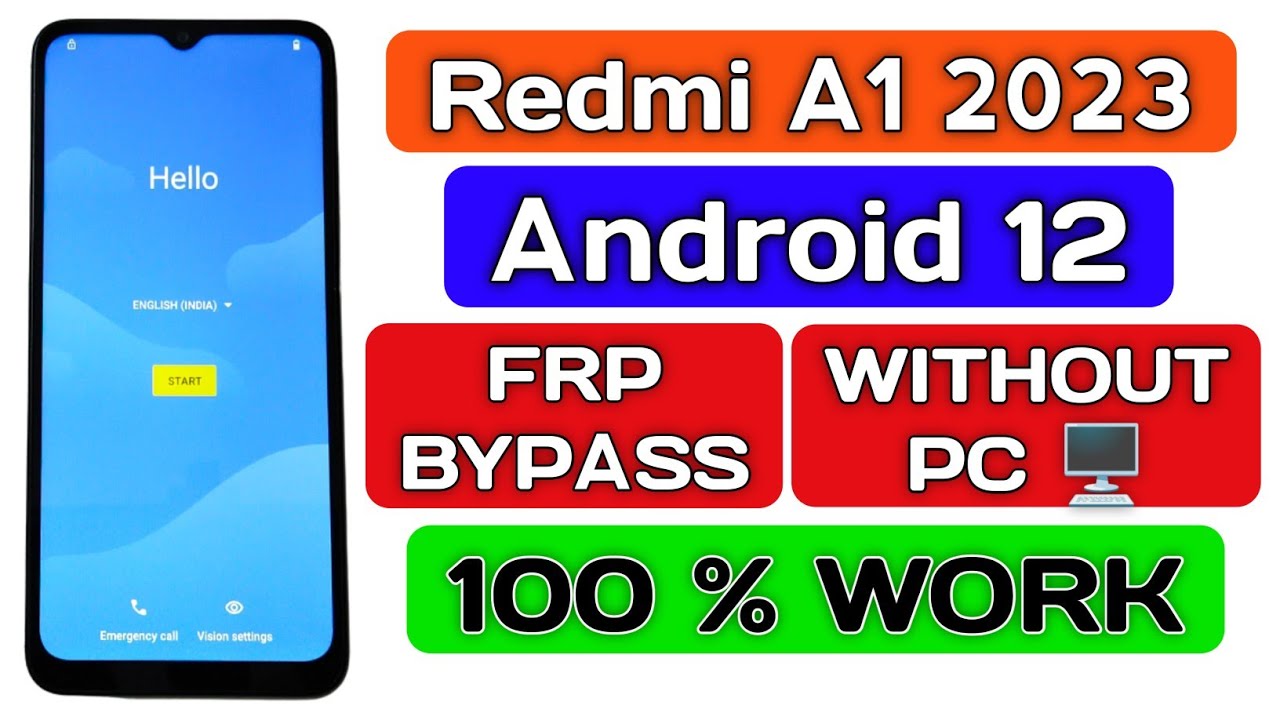 Redmi A1 2023 Frp bypass without pc.||@TadrishinfoTech|| Redmi A1 2023 Frp bypass without pc.||@TadrishinfoTech||