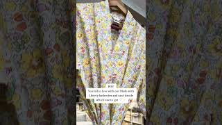 Dreamy Floral Bathrobes Made With Liberty Fabrics George Street Linen