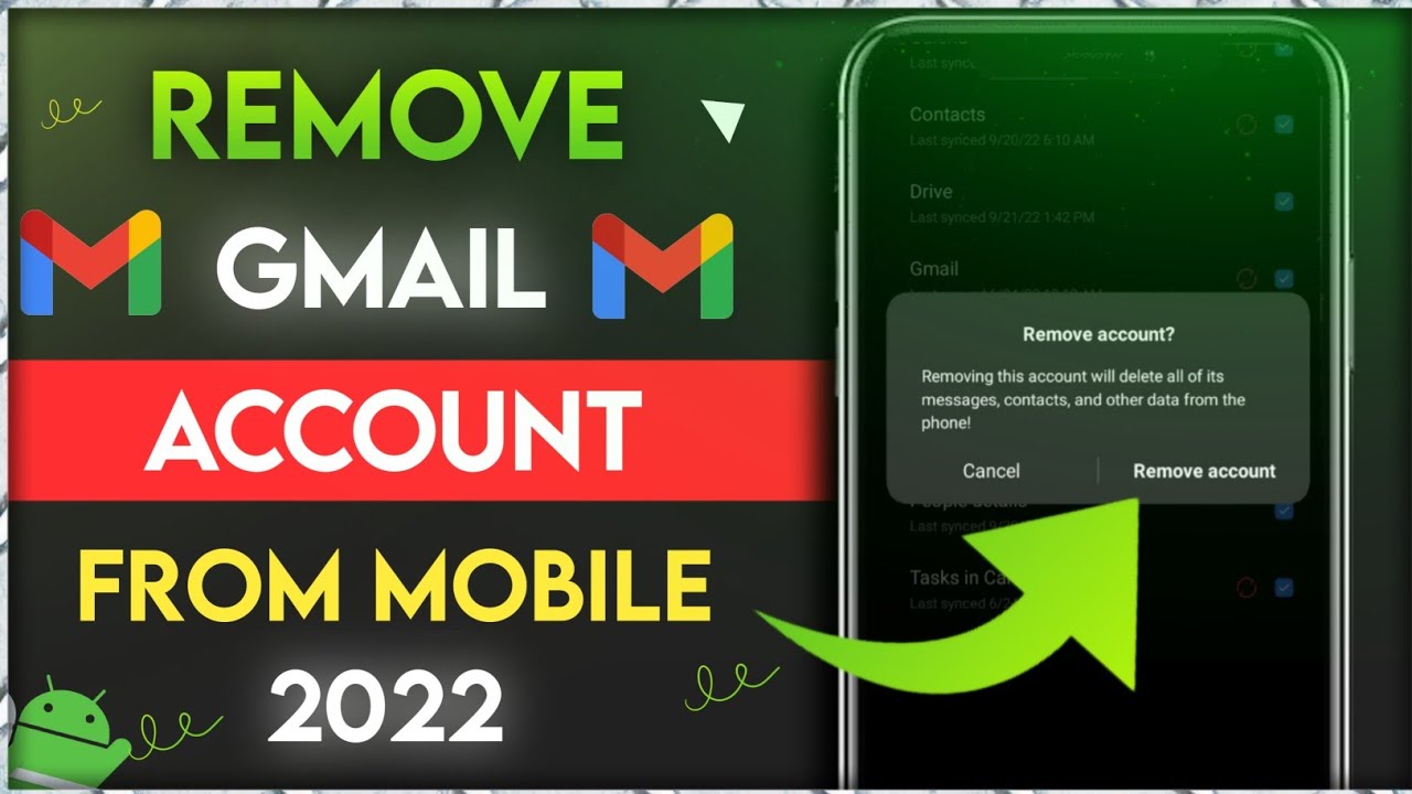 How To Remove Gmail Account From Android 2022 | How to How To Remove Gmail Account From Android 2022 | How to
