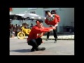 Male Russian Dancers Doing a Traditional Dance