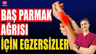 BAŞ PARMAK AĞRISI İÇİN EZGERSİZLER #aktifizyo #parmakağrısı #tetikparmak