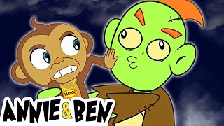 Rig-A-Jig-Jig with the Funny Zombie | Funny Halloween Rhymes for Kids | Annie and Ben