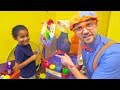 Blippi at the Play Place | Learn About Professions for Children