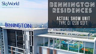 Bennington Skyarena, Skyworldtype C Show Unit Type C1 1236 Sqft