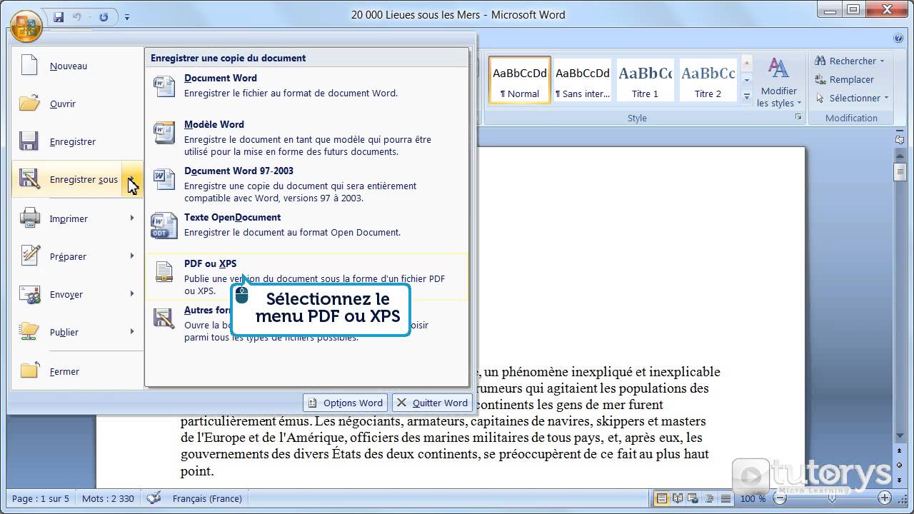 download free software comment enregistrer un doc pdf en