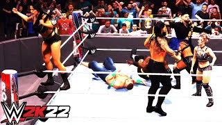 Wwe 2K22 30 Men And Women Intergender Royal Rumble Match