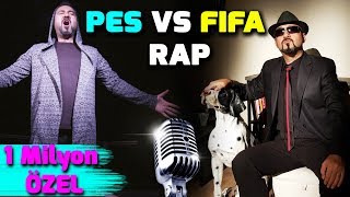 PES VS FIFA RAP (ALEMİN KRALI) | 1 MİLYON ABONE ÖZEL 