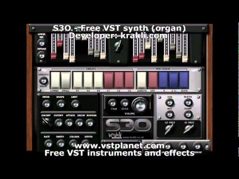 S3O - Free VST synth (organ) - vstplanet.com