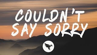 Watch 24hrs Couldnt Say Sorry feat Blackbear video