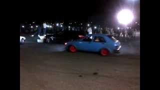 Cutta Hype & Skoolaz Drifting Around Flippa Mafia Porsche Speed May 19,2013