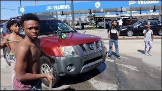 THEBADKID'S INVADED SKYZONE & MESSED OVER THE CAR'S!!