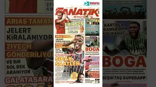 Fanatik Gazetesi 1. Sayfa - 21 Kasım 2024