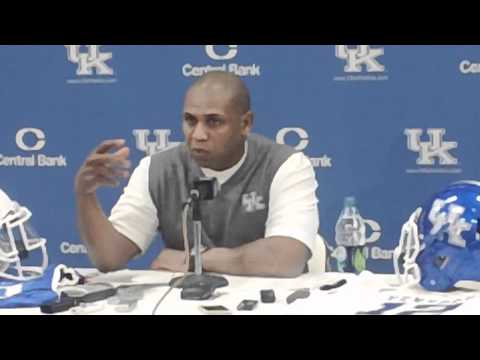 Joker Phillips talks about the 2012 football recruiting class for Kentucky