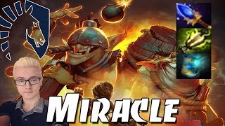 MIRACLE Techies Immortal Pro Gameplay Dota 2