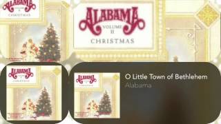 Watch Alabama O Little Town Of Bethlehem video