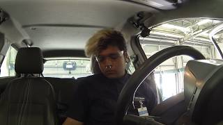 Code 82 and a Streaked Blonde Hairdo, Oil Change at the Auto Care Center, Tucson, Arizona, GP015987