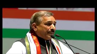 Congress MP Pramod Tiwari at AICC Meet, 17th Jan, 2014
