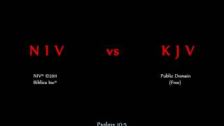Video: Compare Bible Versions: KJV & NIV