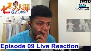 Dam This is too Painful! - Men Cry - Nanatsu no Taizai Imashime no Fukkatsu Episode 09 Live Reaction