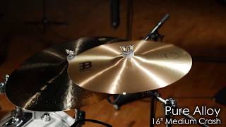 Meinl Cymbals PA16MC Pure Alloy 16" Medium Crash Cymbal