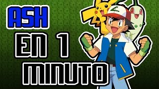 ASH (JOHTO) EN 1 MINUTO!!