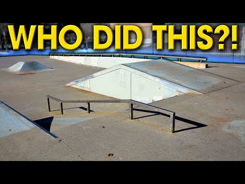 WHO BUILT THIS AWFUL SKATEPARK?!