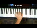 Harmonia aplicada ao piano: Dominantes Sus4 (parte 1)