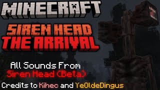 Minecraft Siren Head The Arrival Beta - Sound Effects