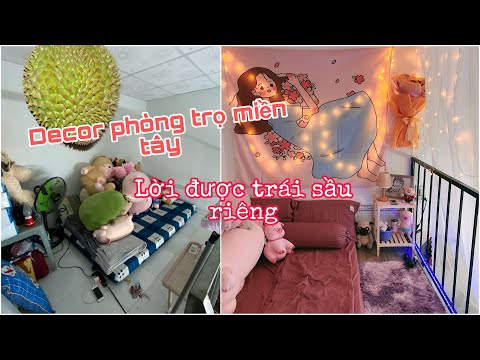 Decor phòng ngủ ở tỉnh cực vui và được cái không lời đồng nào hihi