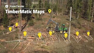 John Deere TimberMatic Maps - Robert Aebi Landtechnik