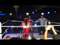 Natalie Nunn(red gloves) vs camilla (blue gloves) round 1