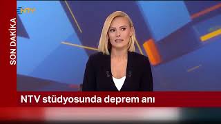 Korkutan Deprem Depreme Canlı Yayında Yakalanan Sunucu Seda Öğretir Konuşmakta Güçlük Çekti