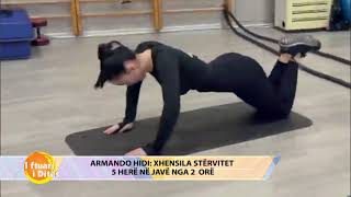 Armando Hidi Xhensila Stërvitet 5 Herë Në Javë Nga 2 Orë