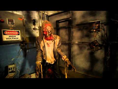 Factory of Terror part 1 HAuNTcon 2012 haunted house convention...