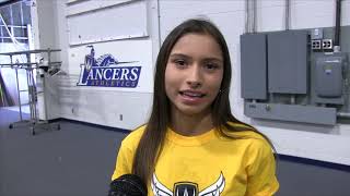 Nicole LaRue signs with Windsor Lancers track team