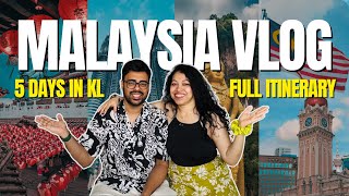 5 Days In Kuala Lumpur Malaysia Travel Vlog 2025 Petronas Towers, Batu Caves & Hidden Gems