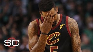 JR Smith dribbles away the Cleveland Cavaliers' shot to win Game 1 | SportsCenter | ESPN JR Smith dribbles away the Cleveland Cavaliers' shot to win Game 1 | SportsCenter | ESPN