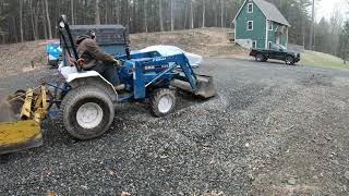 Fixing gravel drive ways