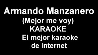 Watch Armando Manzanero Mejor Me Voy video