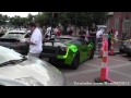 Chrome Lamborghini Gallardo - Aventador LP 700-4 - Murcielago - Nissan GTR - LOUD !!