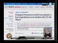 Visión 7: Telam: Carta del Papa a Cristina
