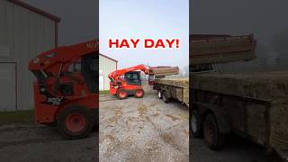 Hay Day Adventures At Edwards Farm Loading Hay & Cool Tractors Farming After 50
